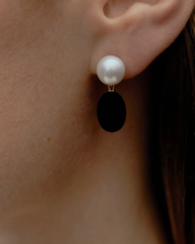 Dualism Earrings - Black Onyx