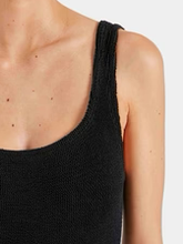 Square Neck Swimsuit - Black