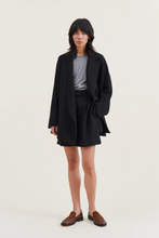 Josette Crepe Blazer - Black