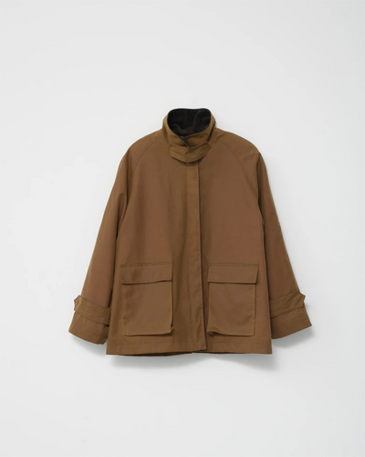 Oilskin Jacket - Brown