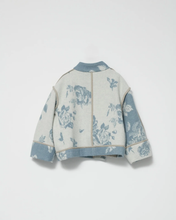 Klippan Rose Jacket  - Blue/Ecru