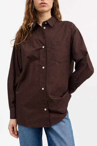 Edgar Shirt - Dark Brown
