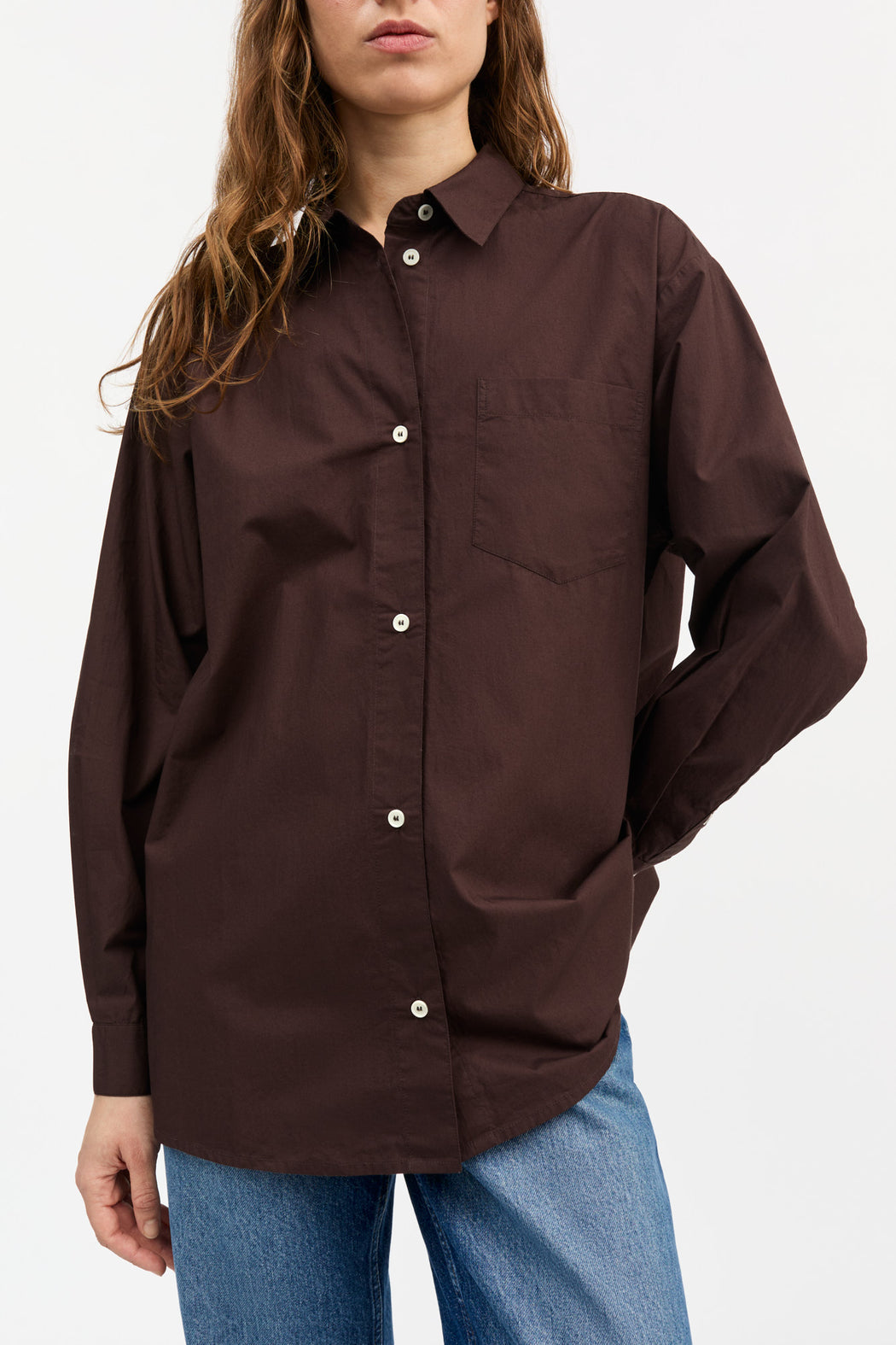 Edgar Shirt - Dark Brown