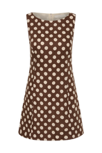 Lydie Mini Dress - Cioccolato Dot