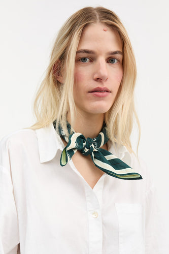 Skall Classic Scarf 55x55  - Pine Green