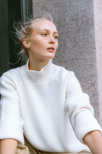 Maude Merino Knit - LightGreyMelange