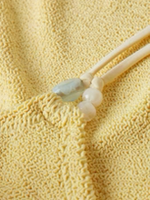 Cassie Beaded Bikini - Butter