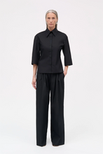 Suki Shirt Poplin - Black