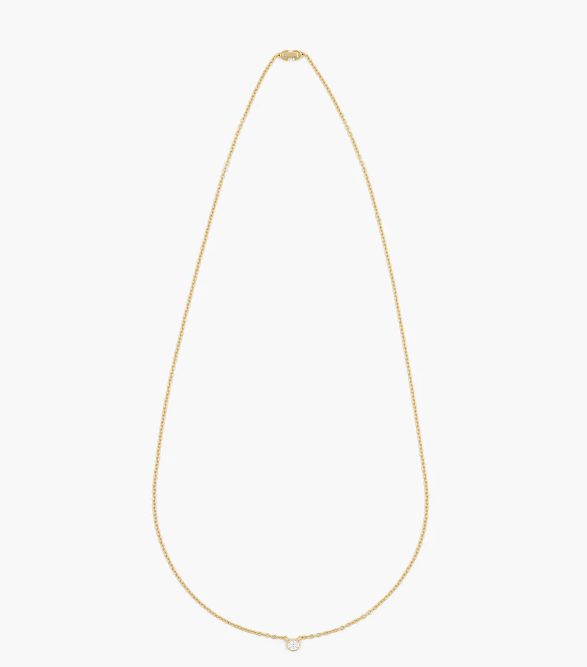 Oda Floating Necklace - Gold