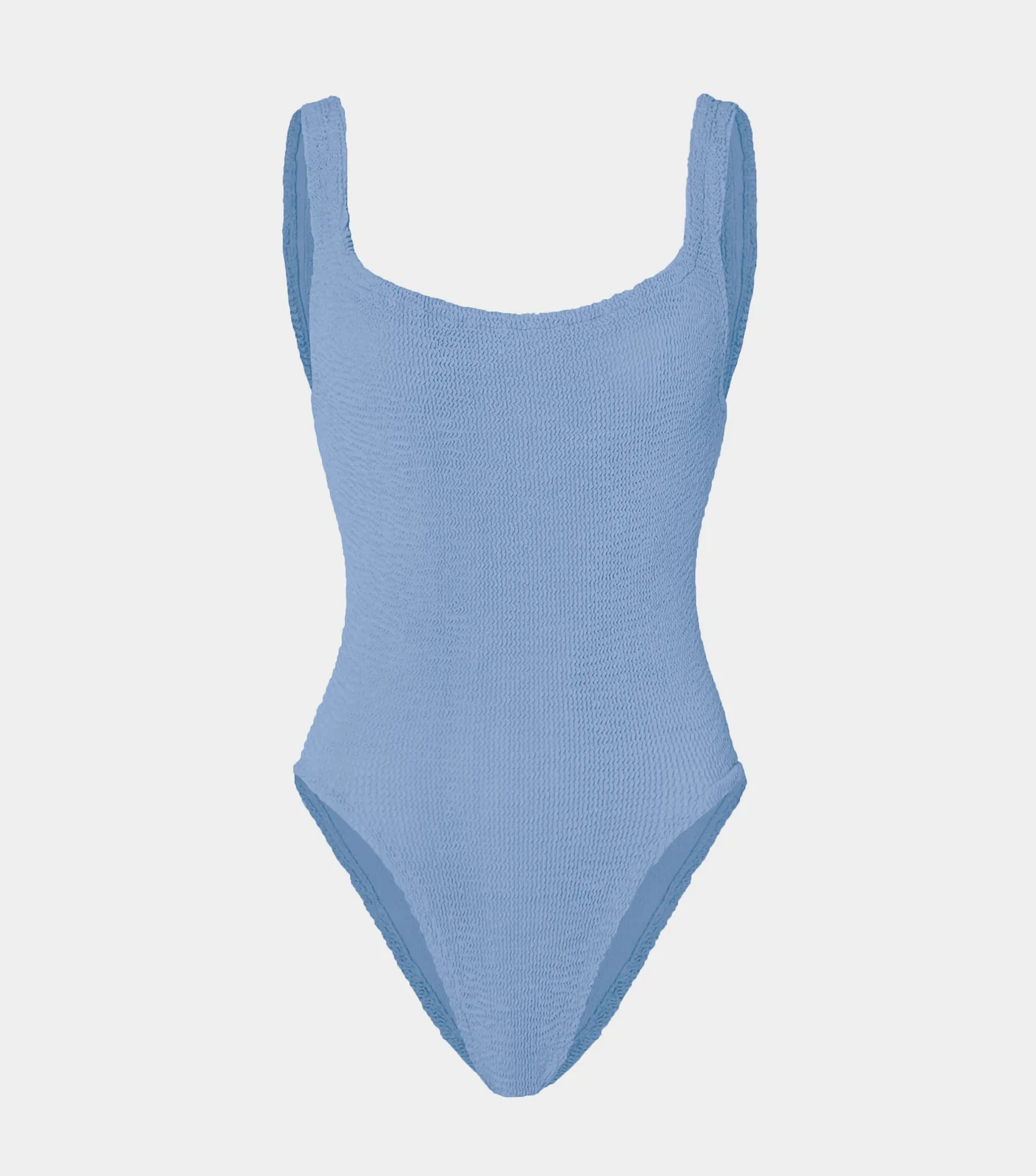 Square Neck Swimsuit - Cornflower