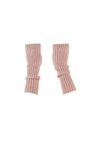Frederikke Wool Wrist Warmers - Old Rose