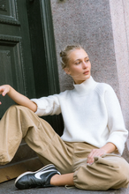 Maude Merino Knit - LightGreyMelange