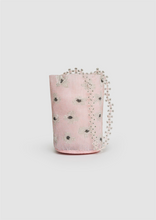 Beaded Pouch - Pink Flower Dream