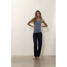 Delia Denim Tank Top - Denim Blue