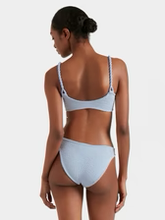 Phoebe Underband Bikini - Metallic IceBlue