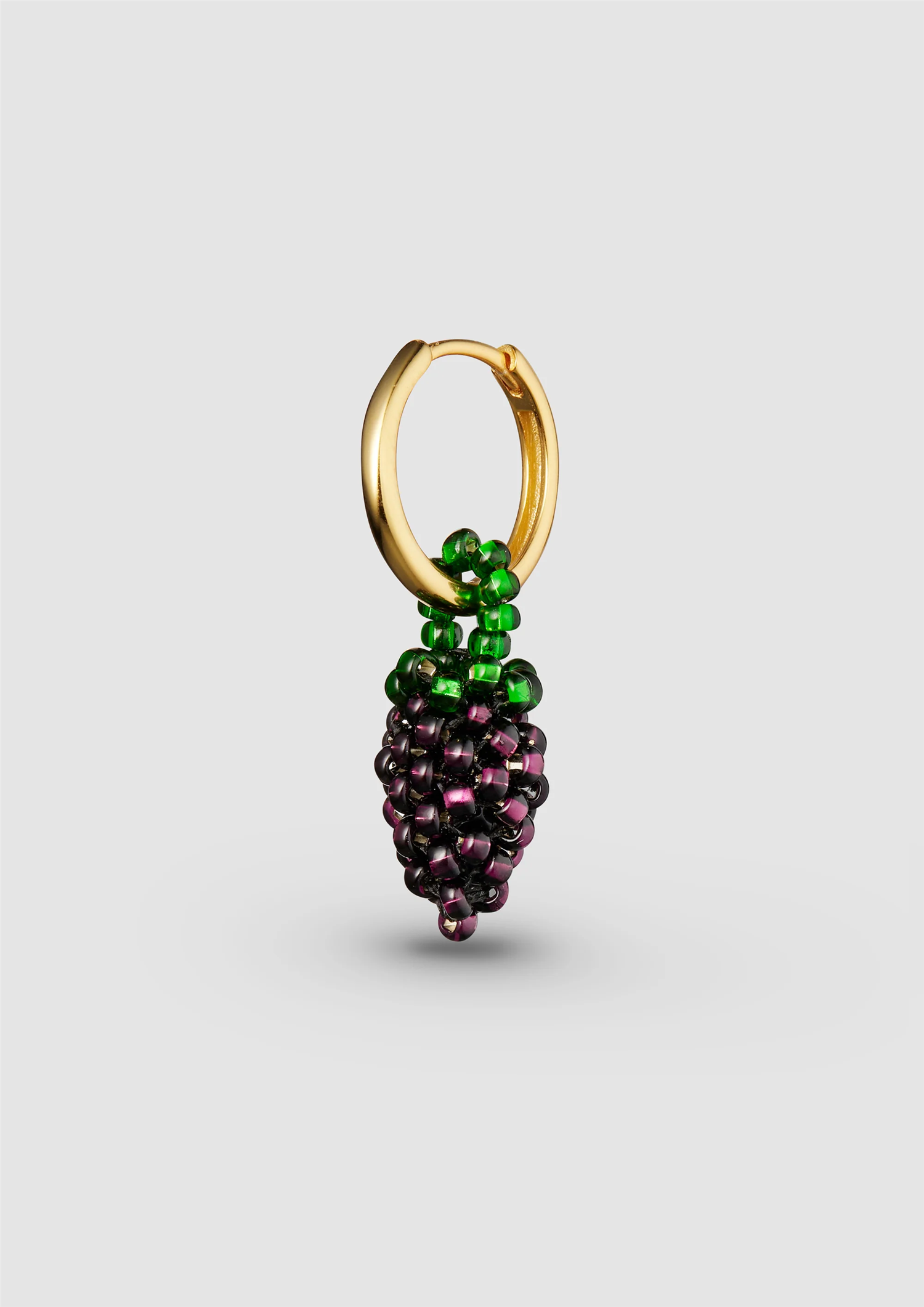 Mini Earring - Grape Gold