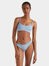 Phoebe Underband Bikini - Metallic IceBlue