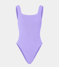 Square Neck Swimsuit - Lilac