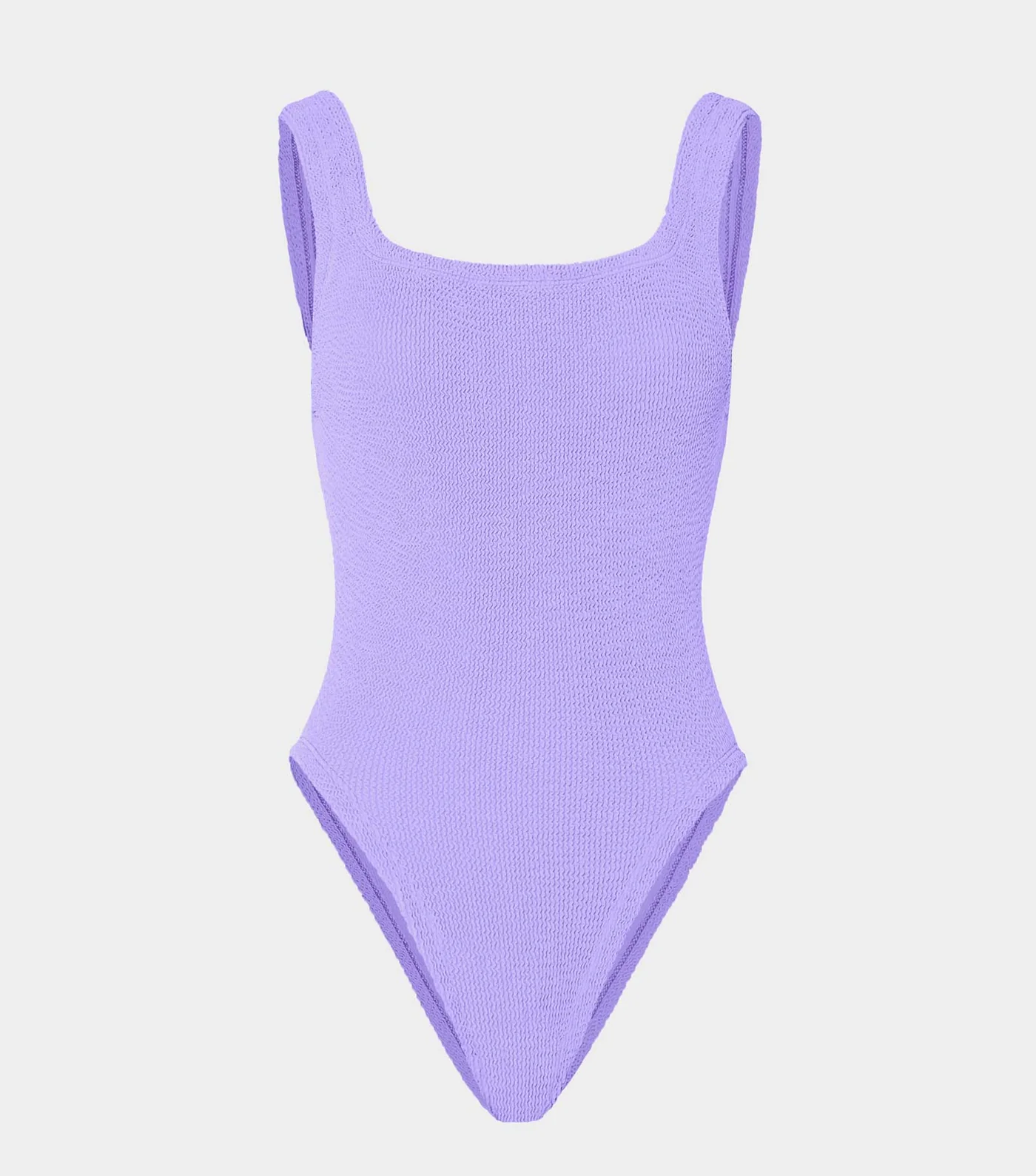 Square Neck Swimsuit - Lilac