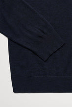 Amethyst V-Neck Jumper - Dark Navy