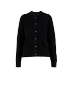 cara Wool Cardigan - Black