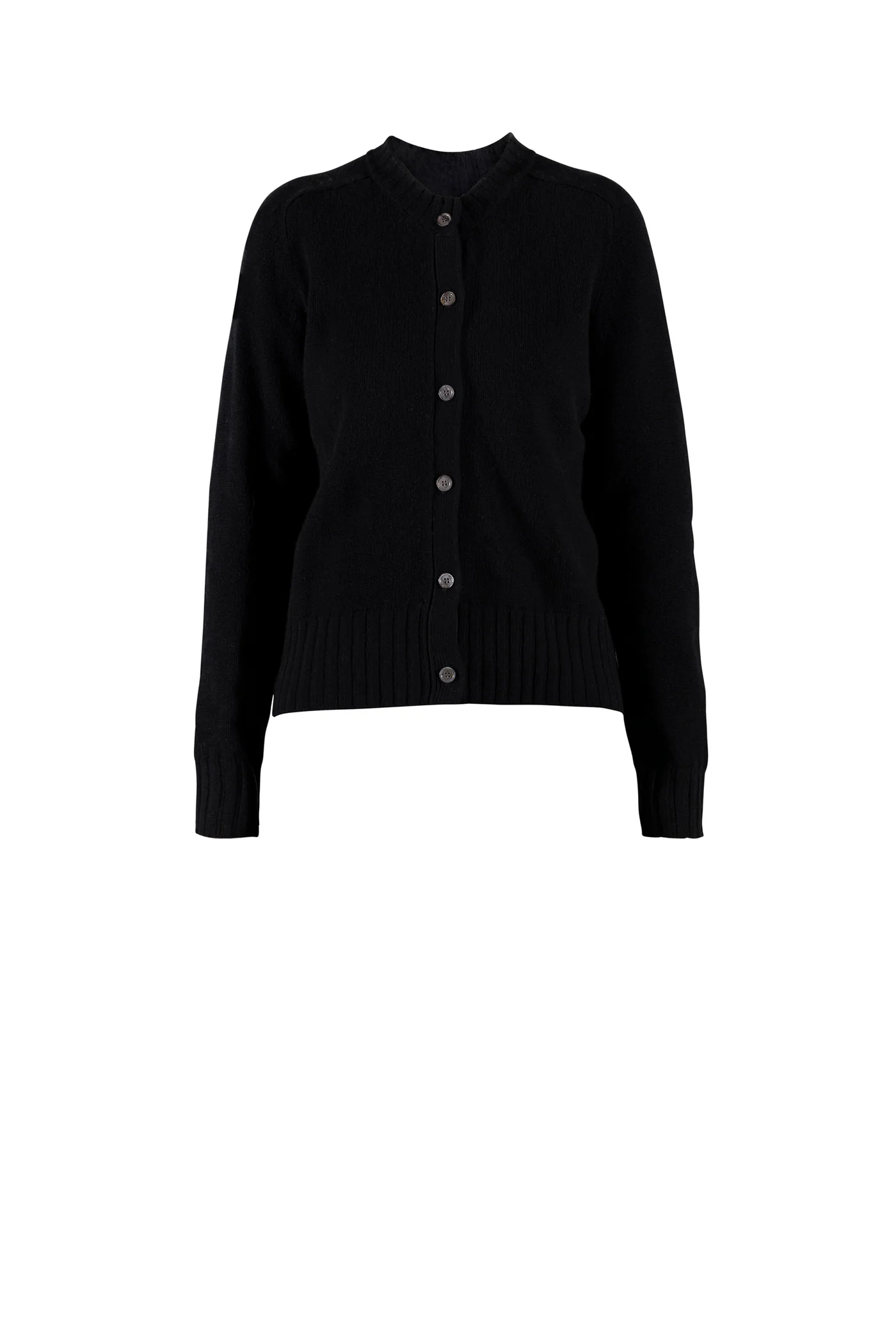 cara Wool Cardigan - Black
