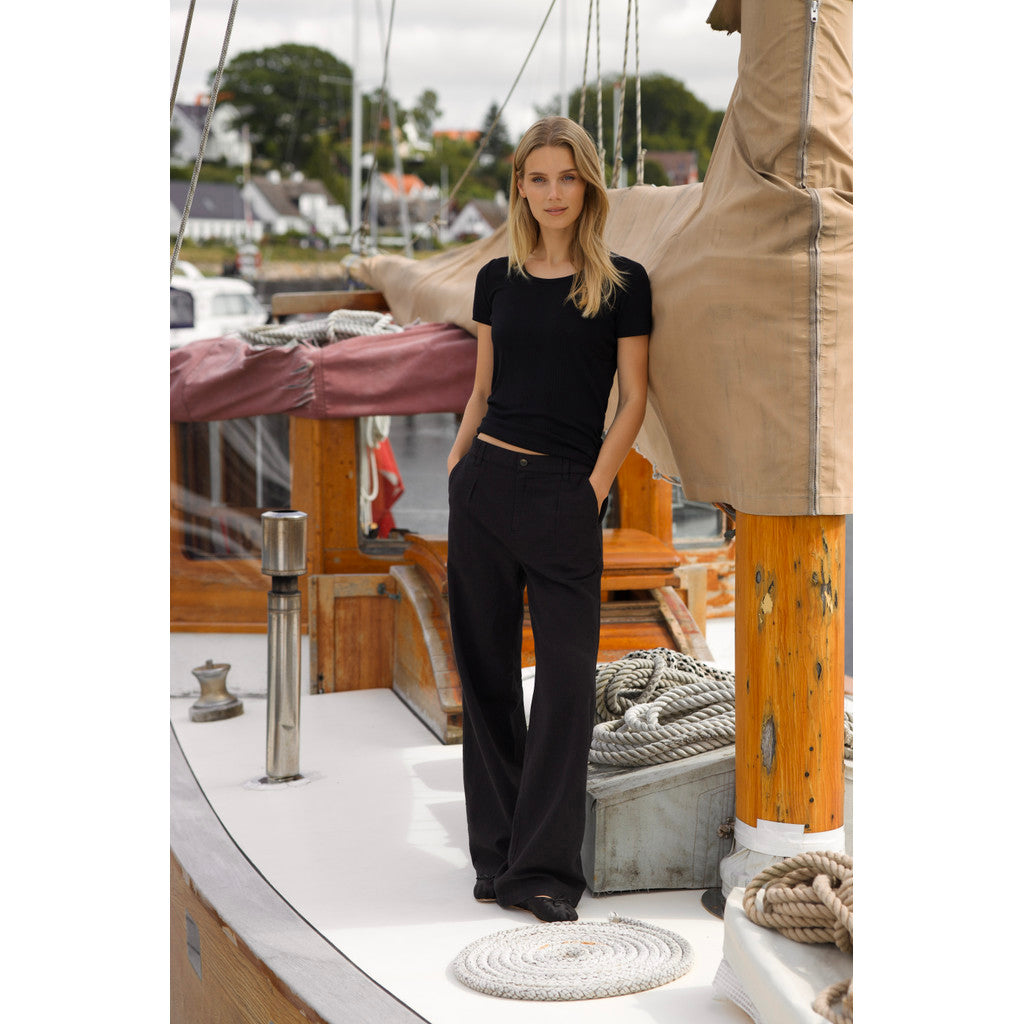 Deleste Trousers - Black