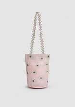 Beaded Pouch - Pink Flower Dream