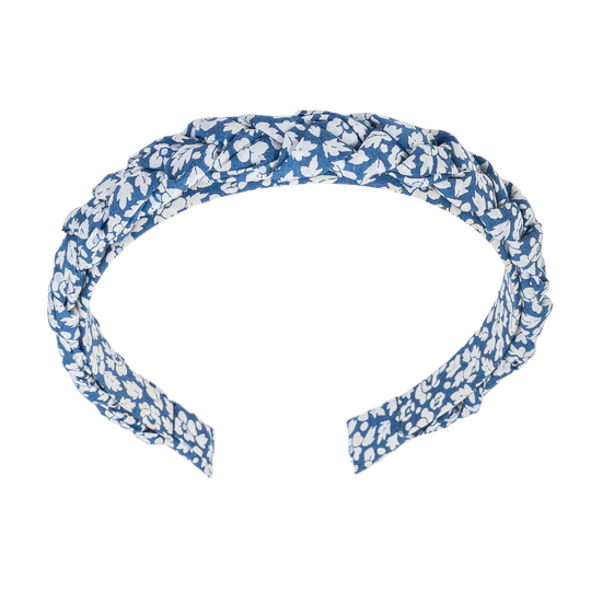 Hairband Braided - Liberty Feather Blue