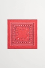Skall Floral Scarf 55x55 - Faded Red