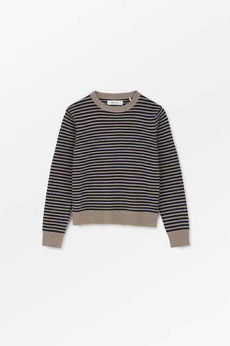 Cameron Jumper - Brown/Navy