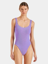 Square Neck Swimsuit - Lilac