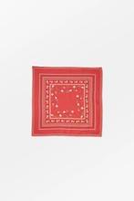 Skall Floral Scarf 55x55 - Red