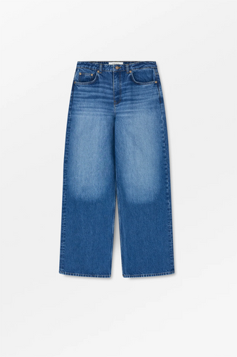Willow Wide Jeans - Vintage Washed Blue