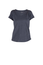 Lotta Linen Tee - Dusty Navy