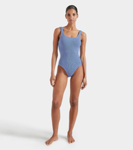 Square Neck Swimsuit - Cornflower
