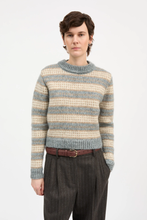 Svala O - Neck - Sand/Beige/Stormblue