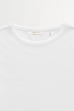 Seventies O-Neck Blouse - Optic White