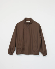 Tropical Wool Tracksuit Top - Brown