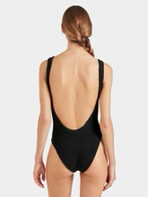 Square Neck Swimsuit - Black
