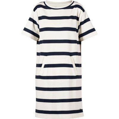 Dusina Striped Dress - Ecru/NewNavy