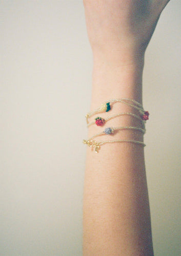 Mini Bracelet - Pale Grape