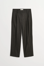 Harry Trousers  - Brown/Black Pinstripe