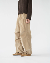 Baby Corduroy Ufo Pants - Oatmeal