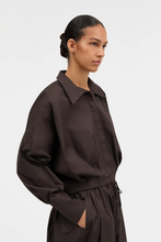 Saina Poplin Shirt - After Dark