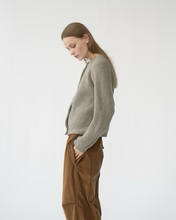 Shetland Wool Cardigan - Nature
