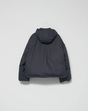 Organic Cotton Ribstop Puffer Jkt - Navy