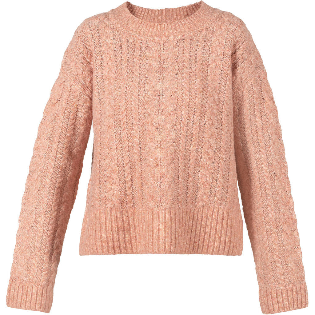 Daimi Cable Knit - Deep Rose