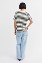 Loui Regular Tee - Dark Navy/White Stripe