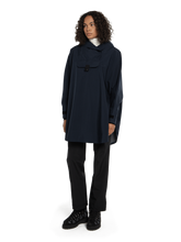 Bergen Poncho - Dark Navy